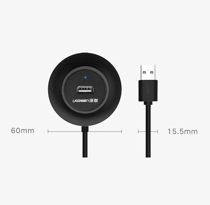 Produktbild Ugreen 4-Fach USB 2.0 Hub (USB-A, 4 Ports)