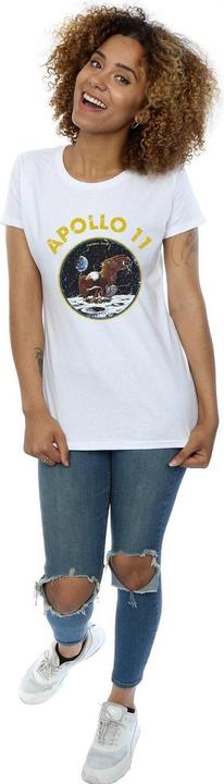 Actual product image Nasa Womens/Ladies Apollo 11 Cotton T-Shirt (XXL)