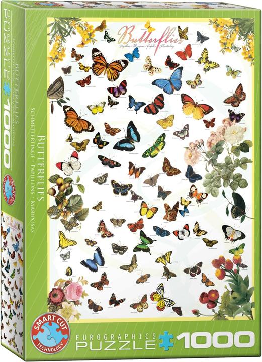 Produktbild Eurographics Schmetterlinge (1000 Teile)