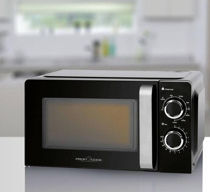 Actual product image Bomann PC-MWG 1208 Arbeitsplatte Grill-Mikrowelle, Edelstahl (17 l)