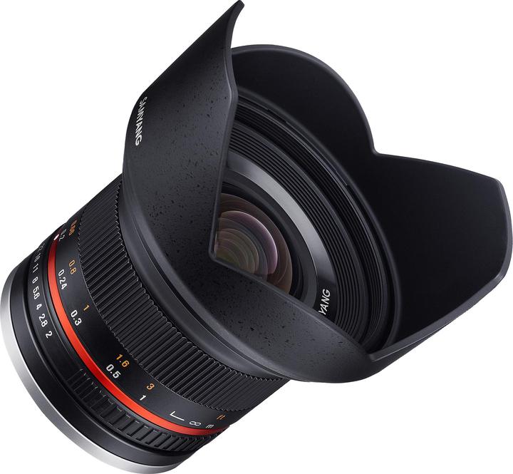 Actual product image Samyang 12mm f/2.0 NCS CS, Canon M (Canon EF-M, APS-C / DX)