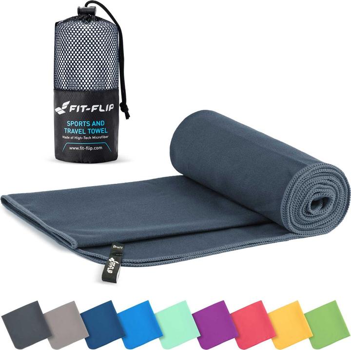 Fit-Flip Serviette en microfibre (70 x 140 cm)