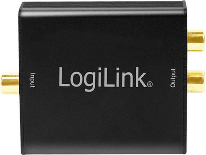 Image du produit LogiLink Adaptateur coaxial et Toslink (Numérique -> Analogique)