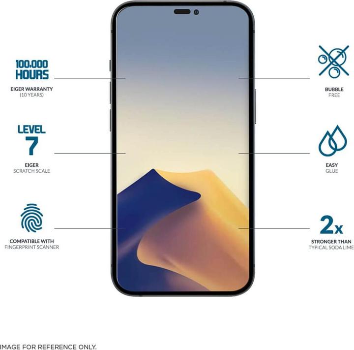 Image du produit Eiger Mountain Glass (1 pièce(s), Apple iPhone 14 Pro Max)
