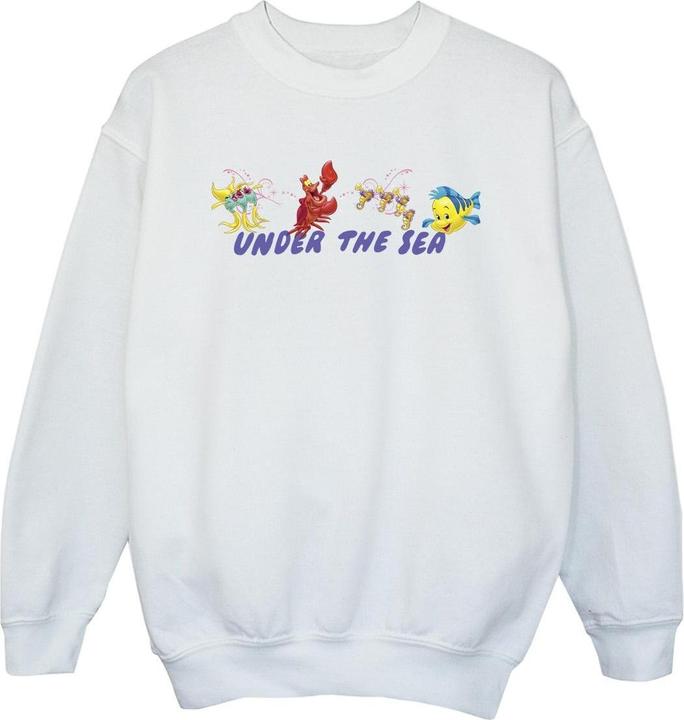 Disney The Little Mermaid Under The Sea Sweatshirt Mädchen