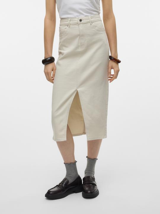 Produktbild Vero Moda VMVERI Hohe Taille Midirock Jeansrock (XXL)