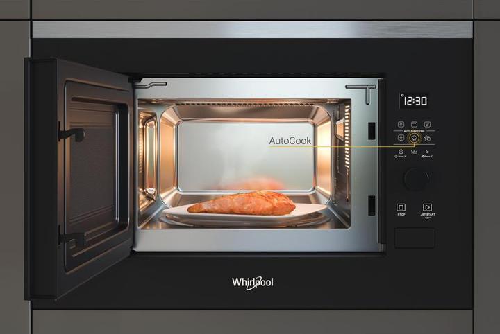 Produktbild Whirlpool WMF201G Mikrowelle Integriert Grill-Mikrowelle, Edelstahl (20 l)