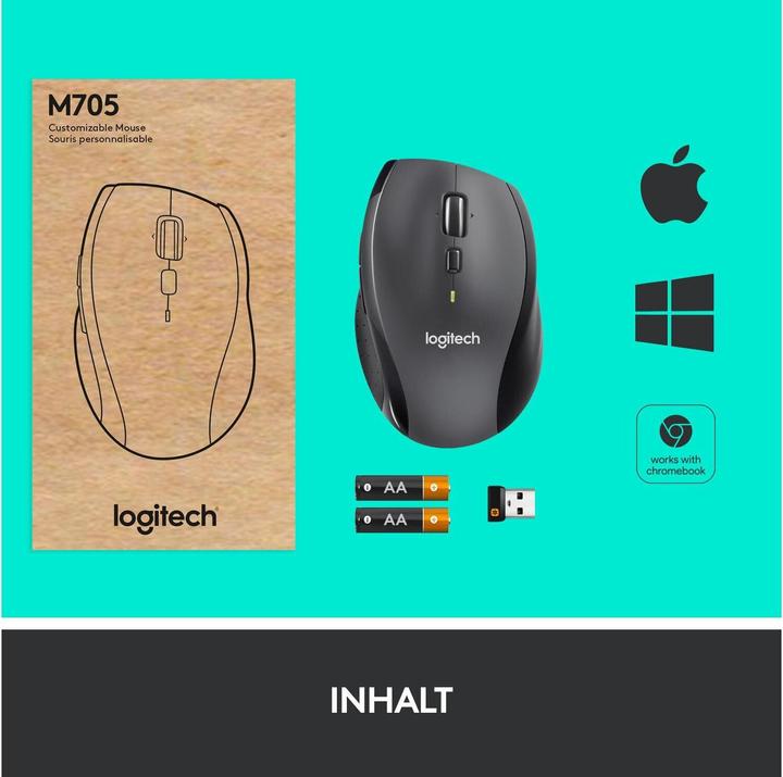 Image du produit Logitech Marathon M705 (Sans fil)