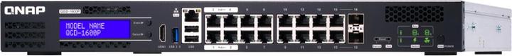 Image du produit QNAP QGD-1600P-4G, commutateur PoE-Edge 16 ports (16 Ports)