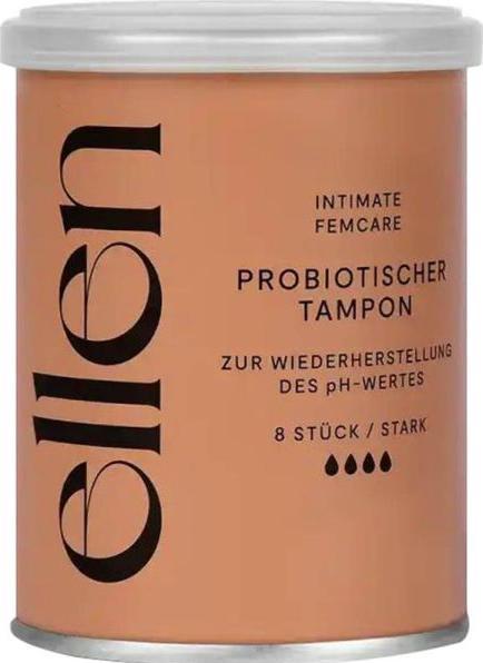 Actual product image Ellen Probiotic Tampon super (8 x)