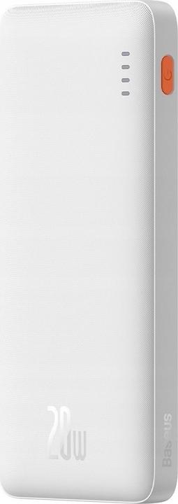 Actual product image Baseus Airpow 10000mAh 20W powerbank (white) (10000 mAh, 20 W, 74 Wh)