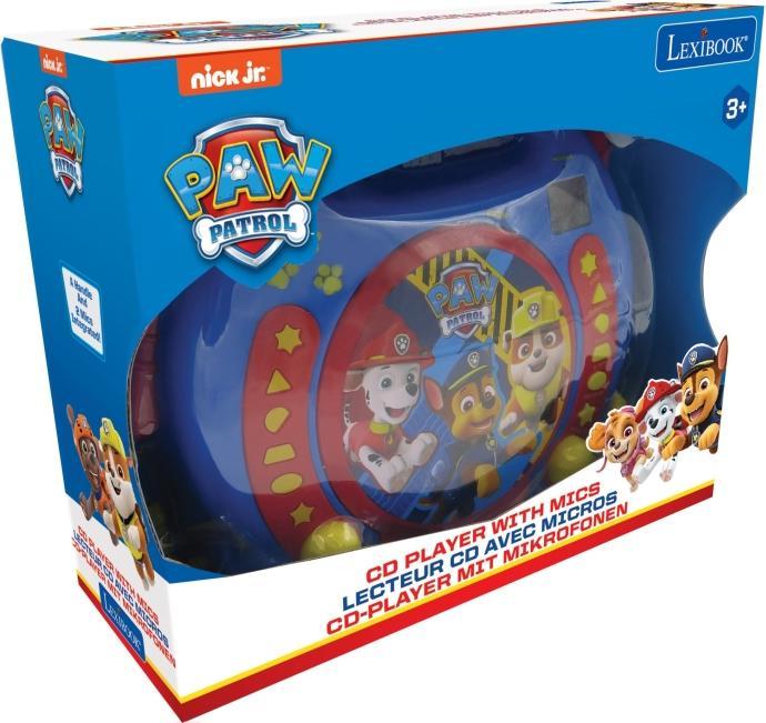 Immagine prodotto Lexibook Lettore CD con microfono Paw Patrol