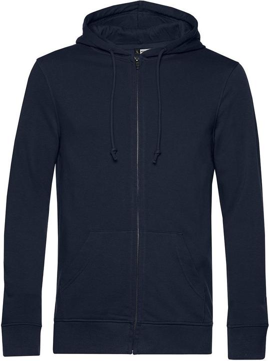 B&C Organic Kapuzenpullover Mit Reissverschluss