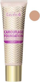 Lovely LOVELY Camouflage Foundation Matt & Full Coverage kryjący podkład do twarzy 3 Ivory 25g (3 Ivory)