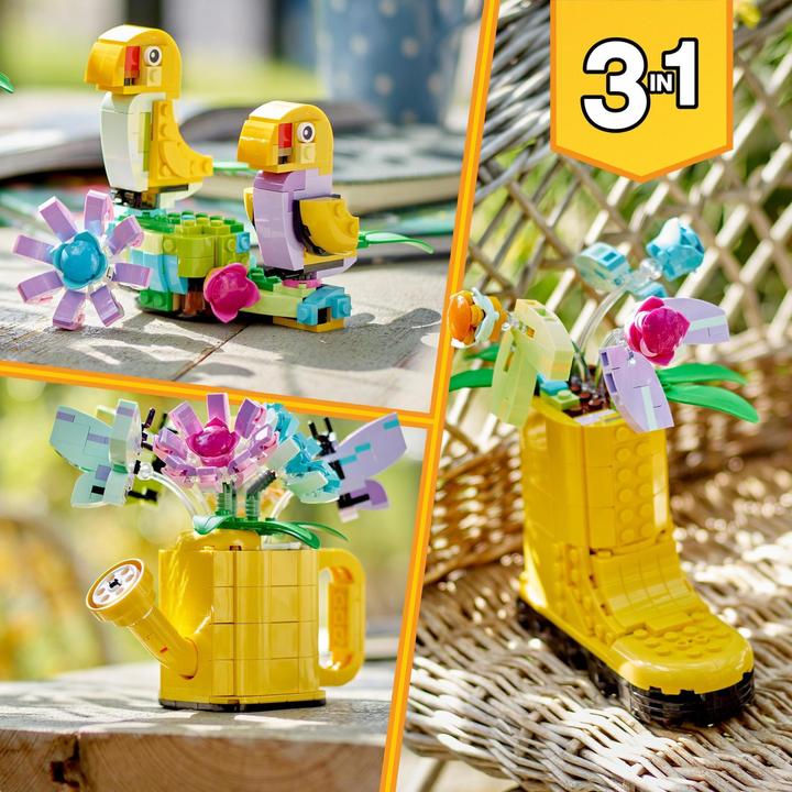Immagine prodotto LEGO 31149 Annaffiatoio con fiori (31149, LEGO Creator 3-in-1)