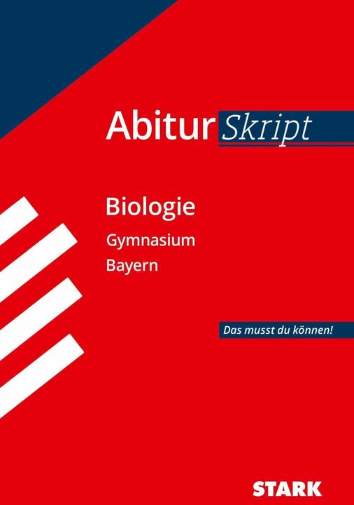 Image du produit AbiturSkript - Biologie Bayern (Allemand, Brigitte Meinhard, 2018)