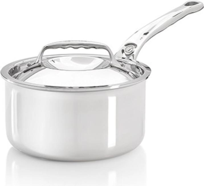 Actual product image de Buyer Affinity saucepan with lid induction (16 cm, Pot, Stainless steel)