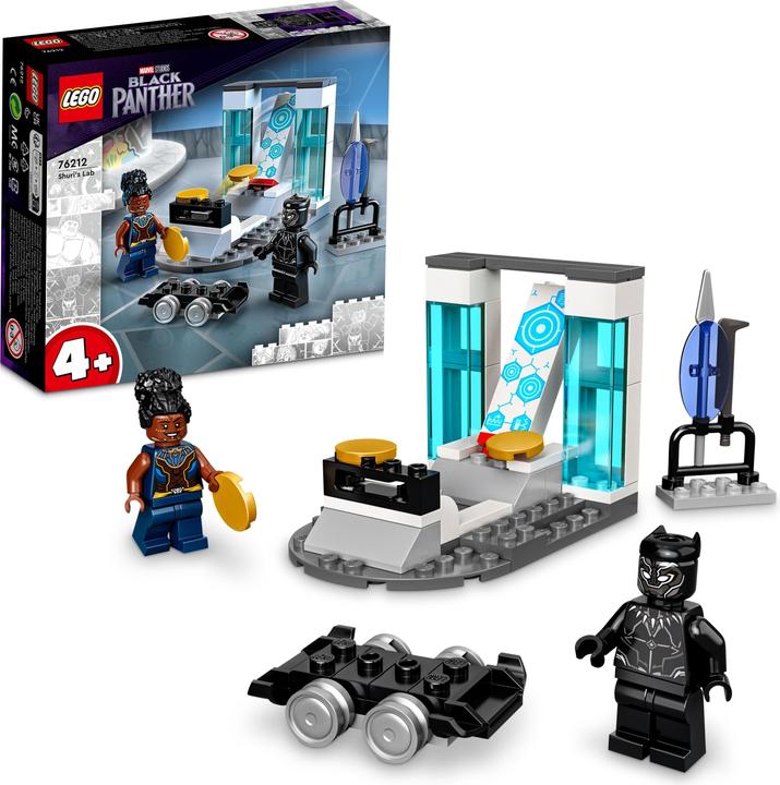 Actual product image LEGO Shuri's laboratory (76212, LEGO Marvel)
