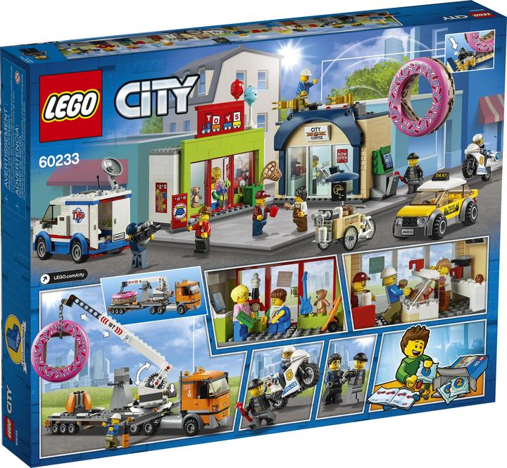 Image du produit LEGO Ouverture d'une grande beignerie (60233, LEGO City)