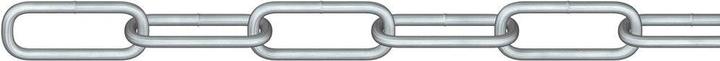 Produktbild Dörner + Helmer 171888 Rundstahlkette Silber Stahl galvanisch verzinkt 30 m (30 m)