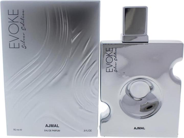 Ajmal Evoke Silver Edition by Eau de Parfum Spray 90 ml (Eau de Parfum, 90 ml)