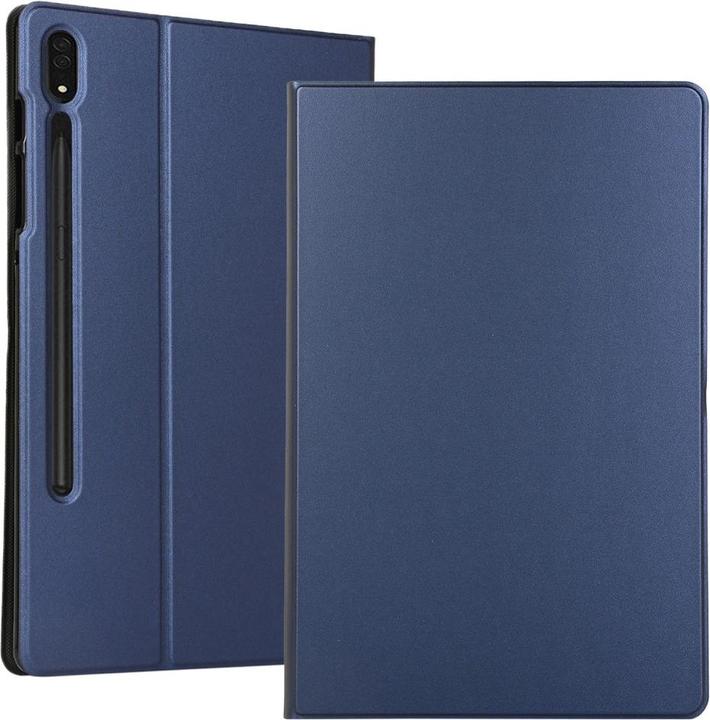 Produktbild Cover-Discount Galaxy Tab S8 Ultra - Tri-fold Smart Case dunkelblau (Galaxy Tab S8 Ultra)
