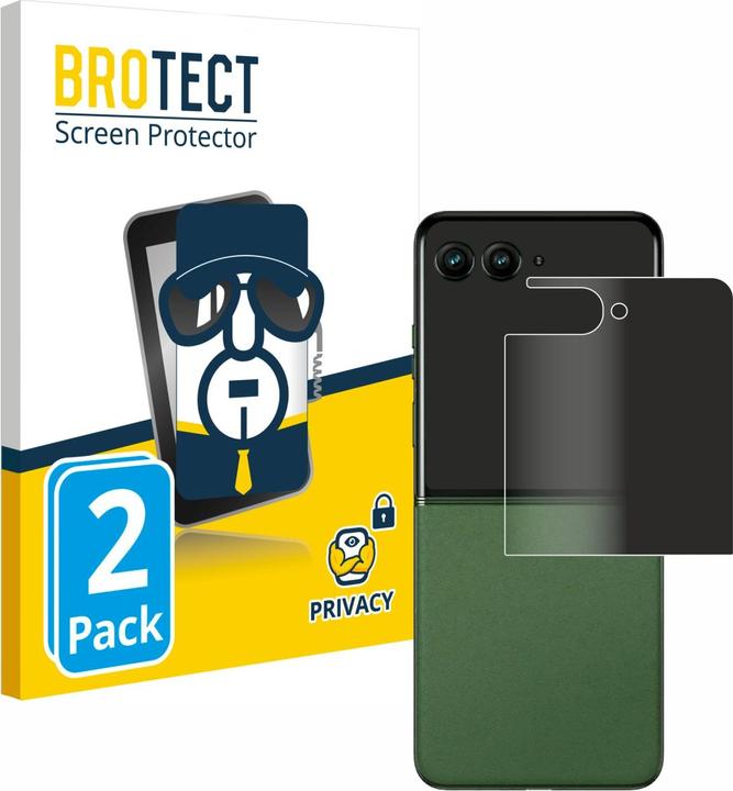 Immagine prodotto BROTECT Pellicola privacy antispia Pellicola di protezione dalla luce blu (2 Pezzo/i, Motorola Razr i)