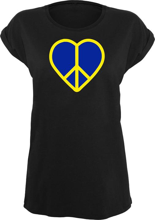 Immagine prodotto Merchcode Maglietta da donna Peace - Heart Peace Basic - 173311 (XS)