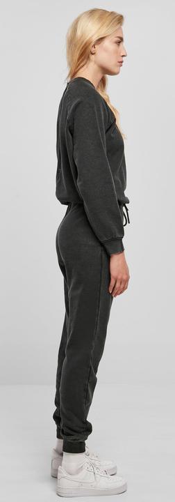 Actual product image Urban Classics Ladies Small Embroidery Long Sleeve Terry Jumpsuit (XL)