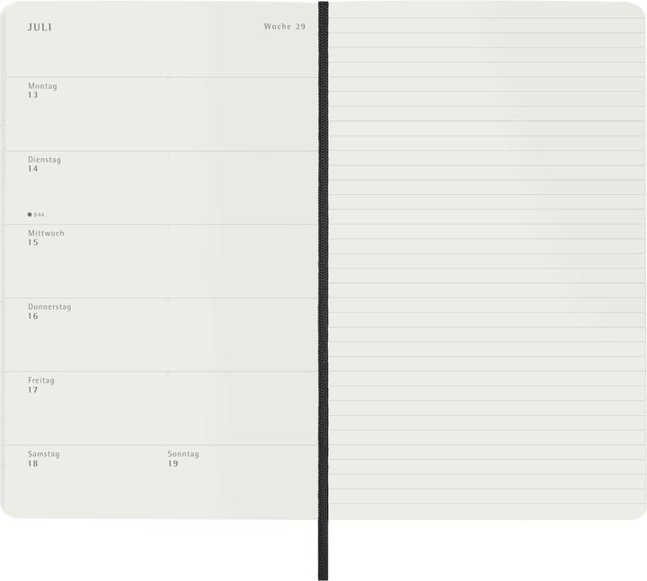 Immagine prodotto Moleskine WONK 2026 DE LG SC Swrz (13 x 21 cm, Tedesco)