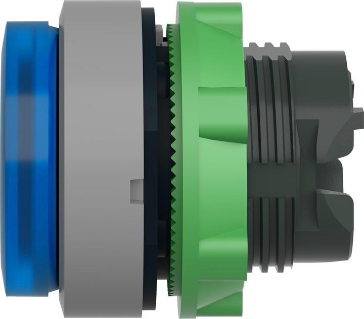 Actual product image Schneider Electric Illuminated pushbutton, front, protruding, ZB5AW163C0