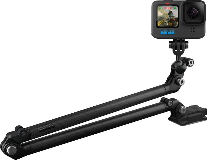 GoPro Boom + Adhesive Mounts (Hero11 Black Mini, HERO8 Black, Hero 11, Hero 12, Hero 10 Black, Hero 5 Black, Hero 6 Black, Hero 7 Black)