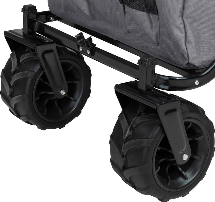 Actual product image tectake Foldable handcart