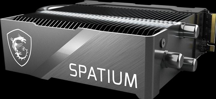 Actual product image MSI SPATIUM M570 PRO FROZR (2000 GB, M.2 2280)