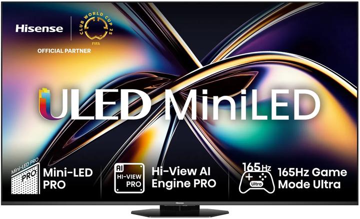Hisense TV 65U8Q (65", U8KQ, LED, Mini-LED, 4K, 2025)
