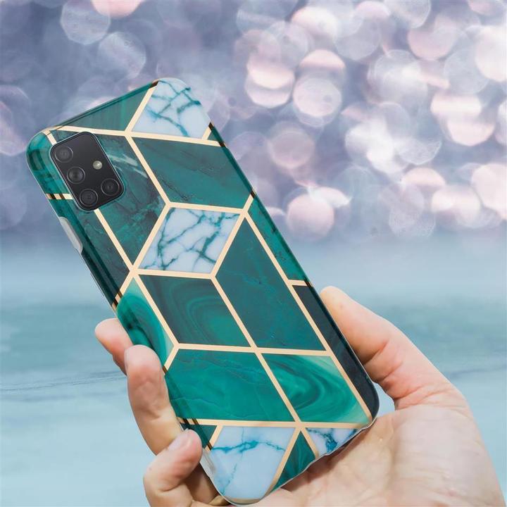 Produktbild Cadorabo IMD TPU Bunter Marmor Cover (Samsung Galaxy A71 5G)