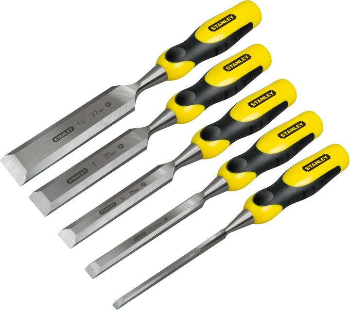 Stanley Firmer chisel set in case (32 mm)