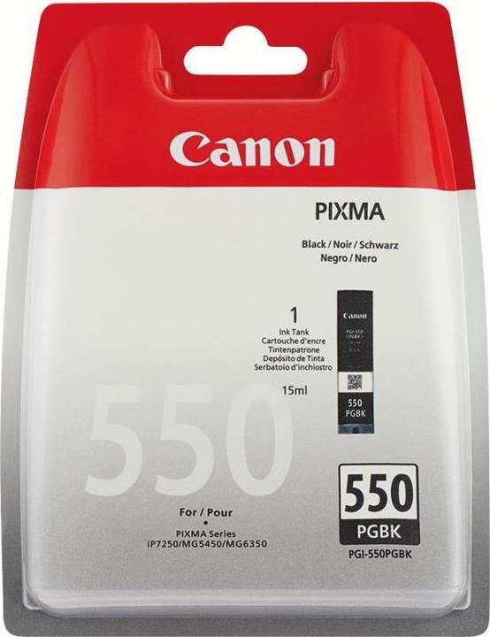 Actual product image Canon Pgi-550pgbk (FC)