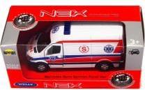 Produktbild Mercedes Sprinter 1:34 Krankenwagen weiss
