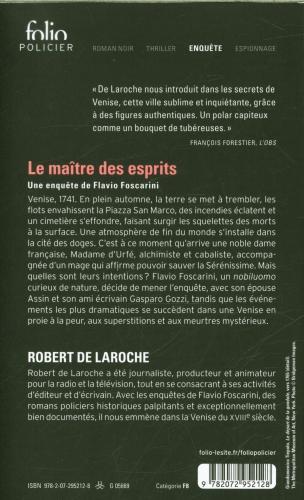 Immagine prodotto Le maître des esprits. Une enquête de Flavio Foscarini (Francese, Laroche Robert de, 2023)