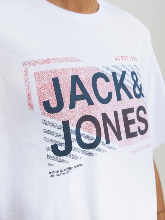 Immagine prodotto Jack & Jones Confezione da 3 pezzi di maglietta stampata a girocollo (S)