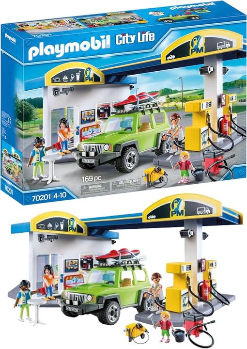 Image du produit Playmobil Grande station-service (70201, Playmobil City Life)