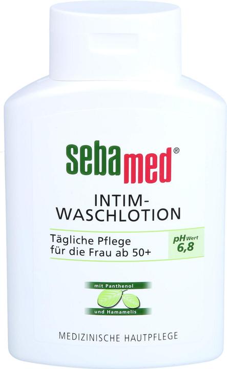 Produktbild Sebamed Intim-Waschlotion tägliche Pflege für die Frau ab 50+, 200 ml Flüssigseife (200 ml, Intimwaschlotion)