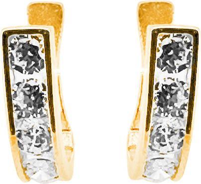 JGZ Creolen Zirkonia (18 Karat Gold 750)