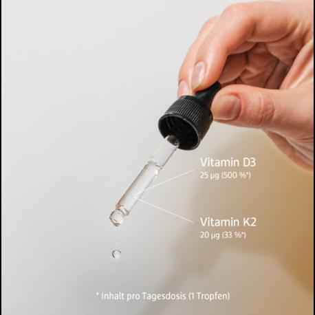 Actual product image Effective Nature Vitamin D3 K2 Oil (1 Piece, Oil)