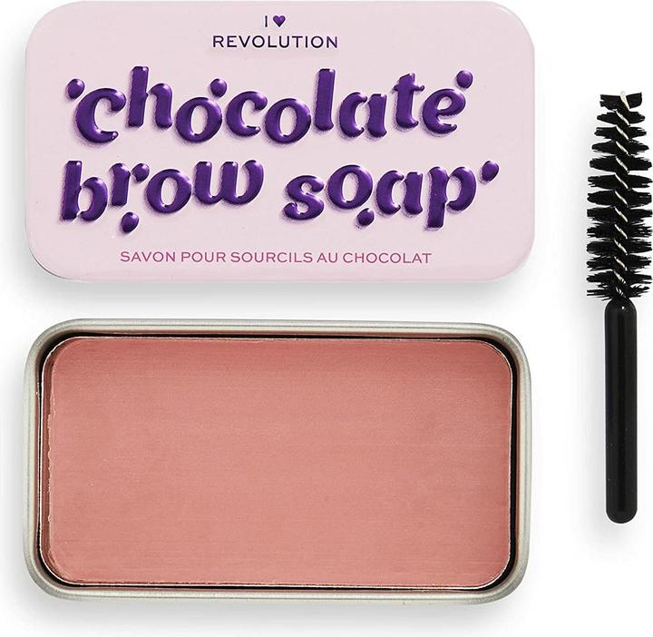 Actual product image Makeup Revolution I Heart Revolution Chocolate Brow Soap - Eyebrow Soap 10 g - 0.0g