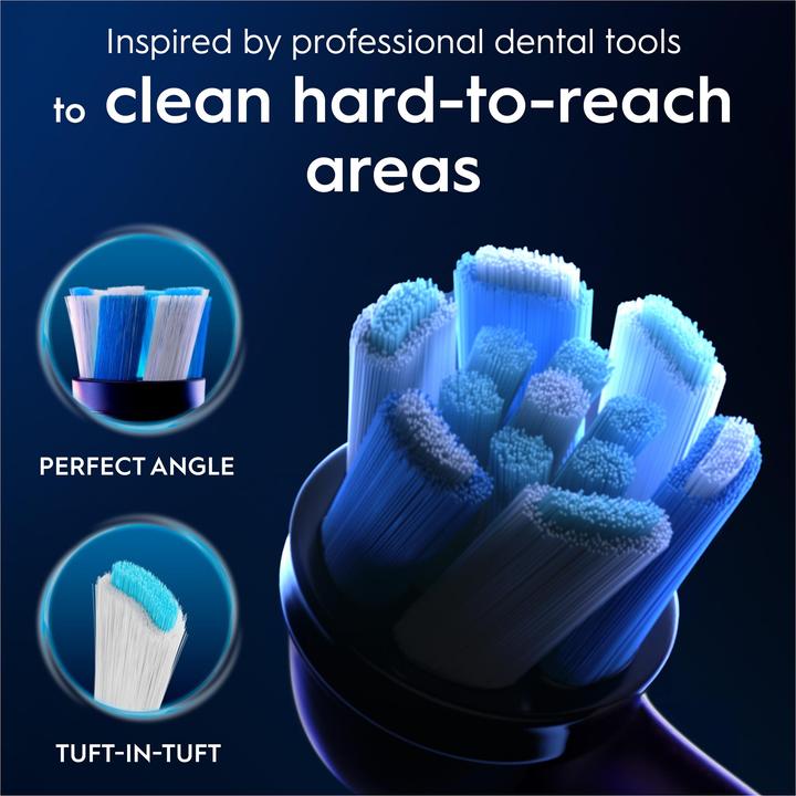 Produktbild Oral-B Oral B - iO Series Ultimate Clean Replacement Brush Heads - Black - 3 count (3 x)