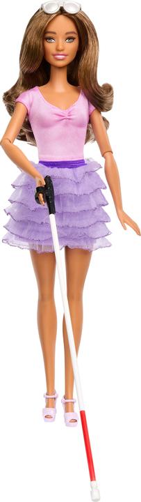 Purple ruffled skirt
