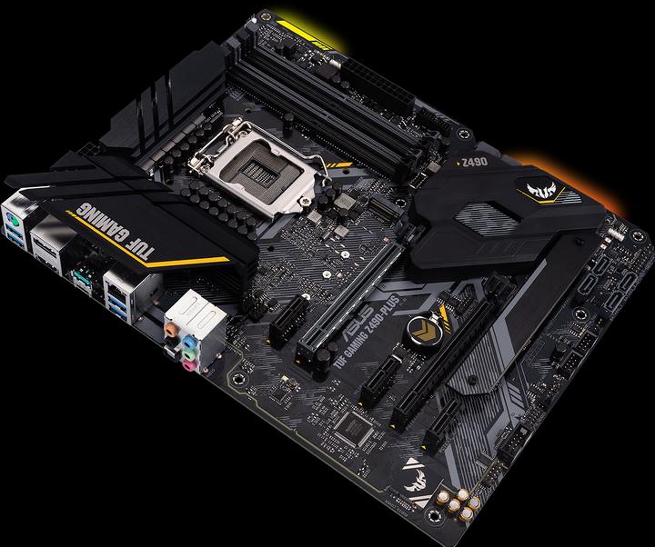 Produktbild ASUS TUF Gaming Z490-PLUS (LGA 1200, Intel Z490, ATX)