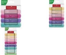 Actual product image Faber-Castell Pastel (Violet, Green, Lilac, Blue, Red, Yellow, 5 mm, 8 x)